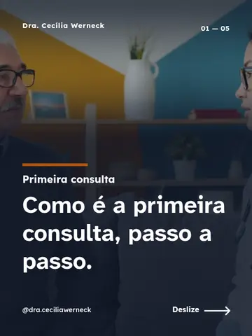 Como é a primeira consulta, passo a passo.