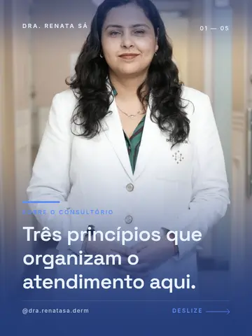 Três princípios que organizam o atendimento aqui.