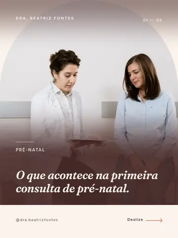 O que acontece na primeira consulta de pré-natal.