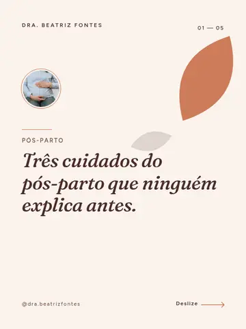 Três cuidados do pós-parto que ninguém explica antes.