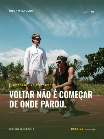 Voltar não é começar de onde parou.